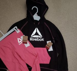 Reebok Girl Hoodie Jogger Set